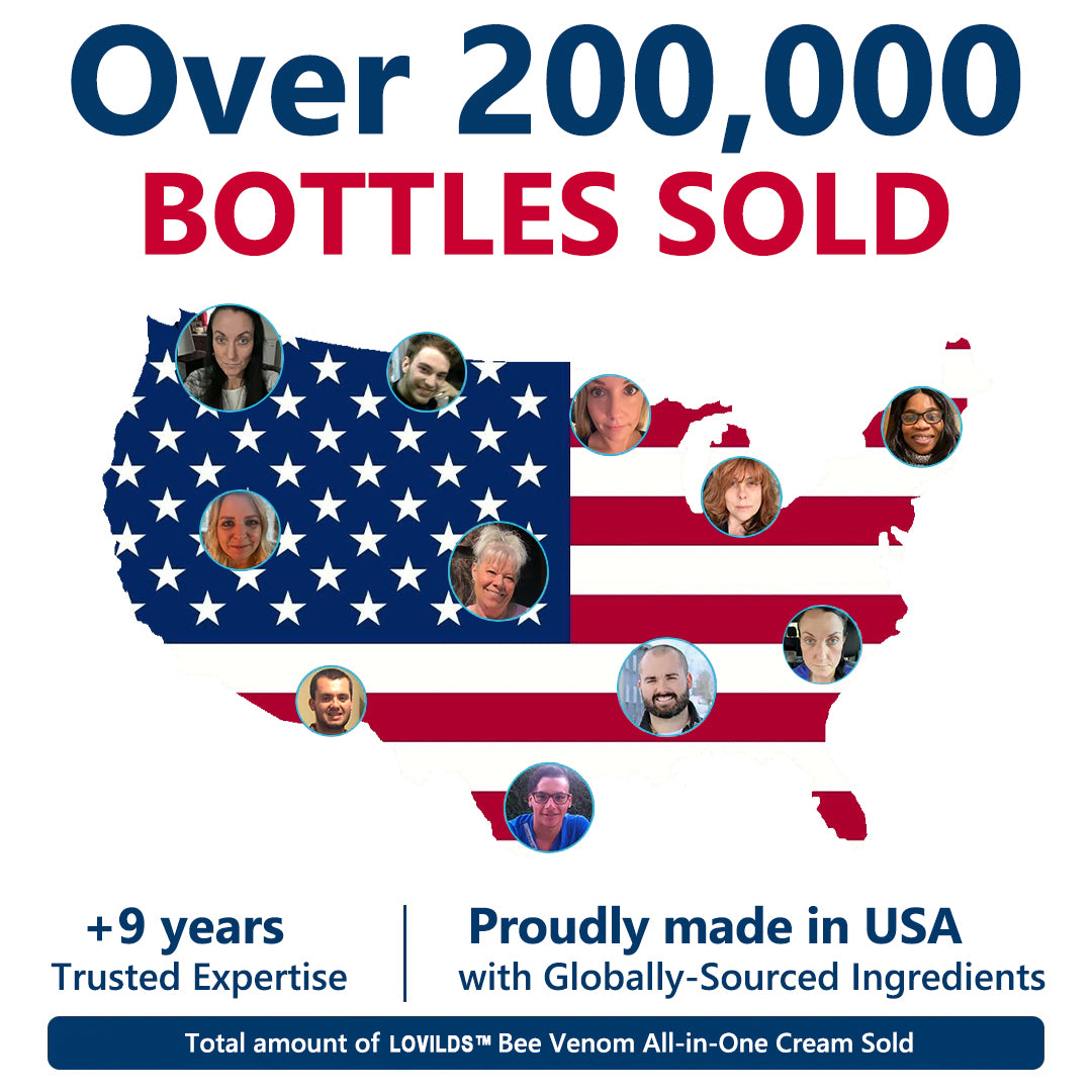 [𝐎𝐟𝐟𝐢𝐜𝐢𝐚𝐥 𝐁𝐫𝐚𝐧𝐝 𝐒𝐭𝐨𝐫𝐞] 🐝 LOVILDS™ 𝐁𝐞𝐞 𝐕𝐞𝐧𝐨𝐦 𝐀𝐥𝐥-𝐢𝐧-𝐎𝐧𝐞 𝐂𝐫𝐞𝐚𝐦 (👩‍⚕️ 𝐀𝐦𝐞𝐫𝐢𝐜𝐚𝐧 𝐀𝐜𝐚𝐝𝐞𝐦𝐲 𝐨𝐟 𝐃𝐞𝐫𝐦𝐚𝐭𝐨𝐥𝐨𝐠𝐲 𝟐𝟎𝟐𝟓 𝐒𝐩𝐞𝐜𝐢𝐚𝐥𝐥𝐲 𝐑𝐞𝐜𝐨𝐦𝐦𝐞𝐧𝐝𝐞𝐝 𝐏𝐫𝐨𝐝𝐮𝐜𝐭)